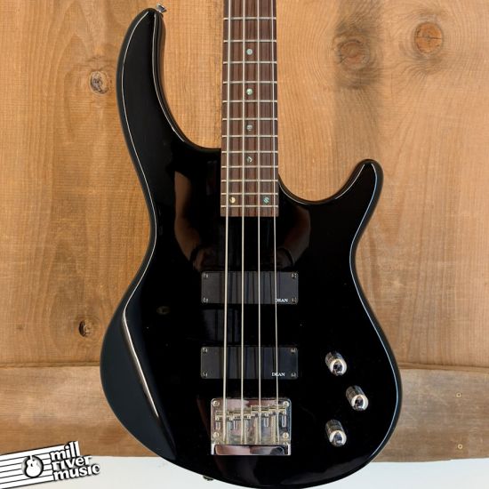 Dean Edge-One 4-String Bass, Black - Used