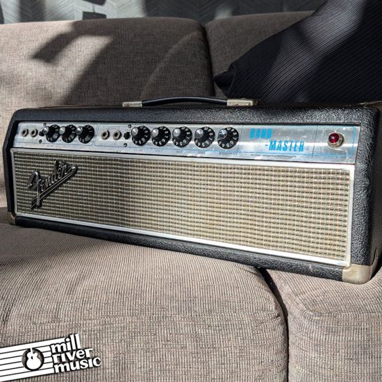 Fender Bandmaster Drip Edge 40-Watt 2-Channel Guitar Amp Head 1968 - Used