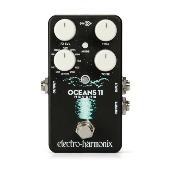 Electro-Harmonix EHX Oceans 11 Reverb Effects Pedal