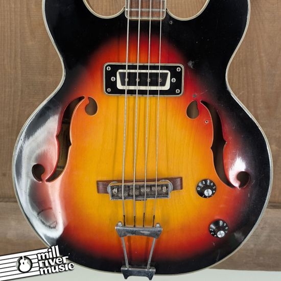 Aria Pro II Semi-Hollow Bass – Used