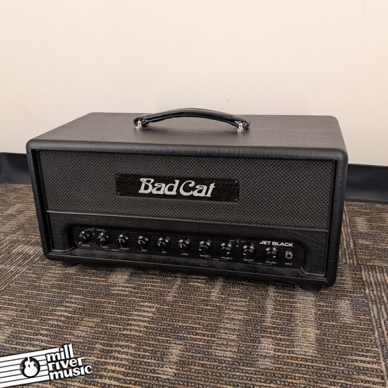 Bad Cat Jet Black 2-Channel 38-Watt Guitar Head Used