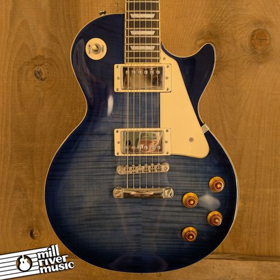 Epiphone Les Paul Standard Pro, Translucent Blue - Used