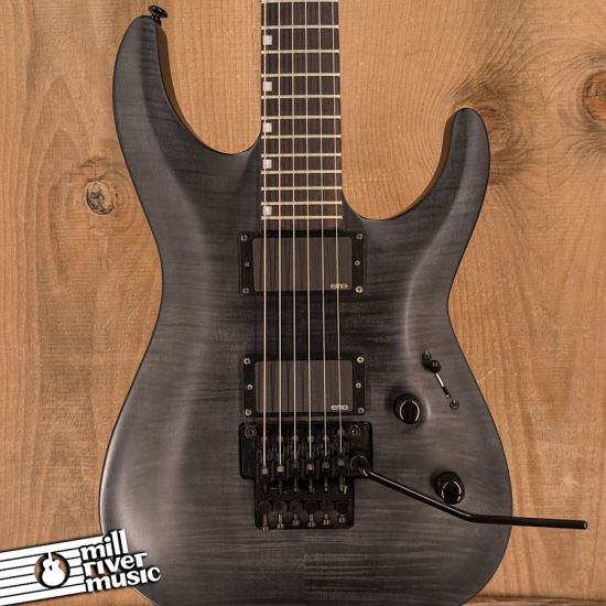 ESP LTD MH-350FM, Trans Black - Used