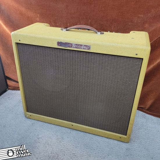 Fender '57 Twin-Amp Tweed Reissue 2009 40-Watt 2x12 Guitar Combo w/ Original over