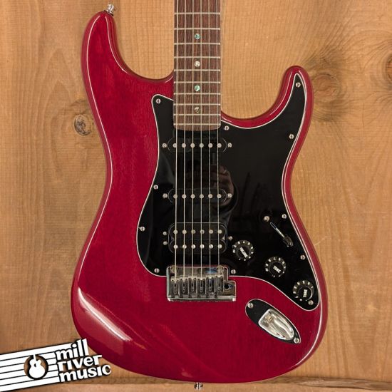 Fender American Select Mahogany Stratocaster HSS Red w/HSC