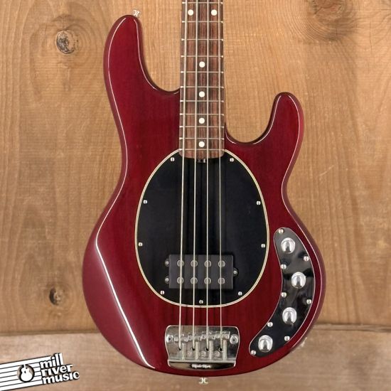 Music Man 30th Anniversary StingRay 4 2006 Crimson Red w/ OHSC – Used